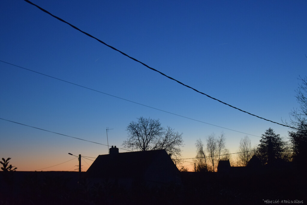 February 2025 first sunset  by parisouailleurs