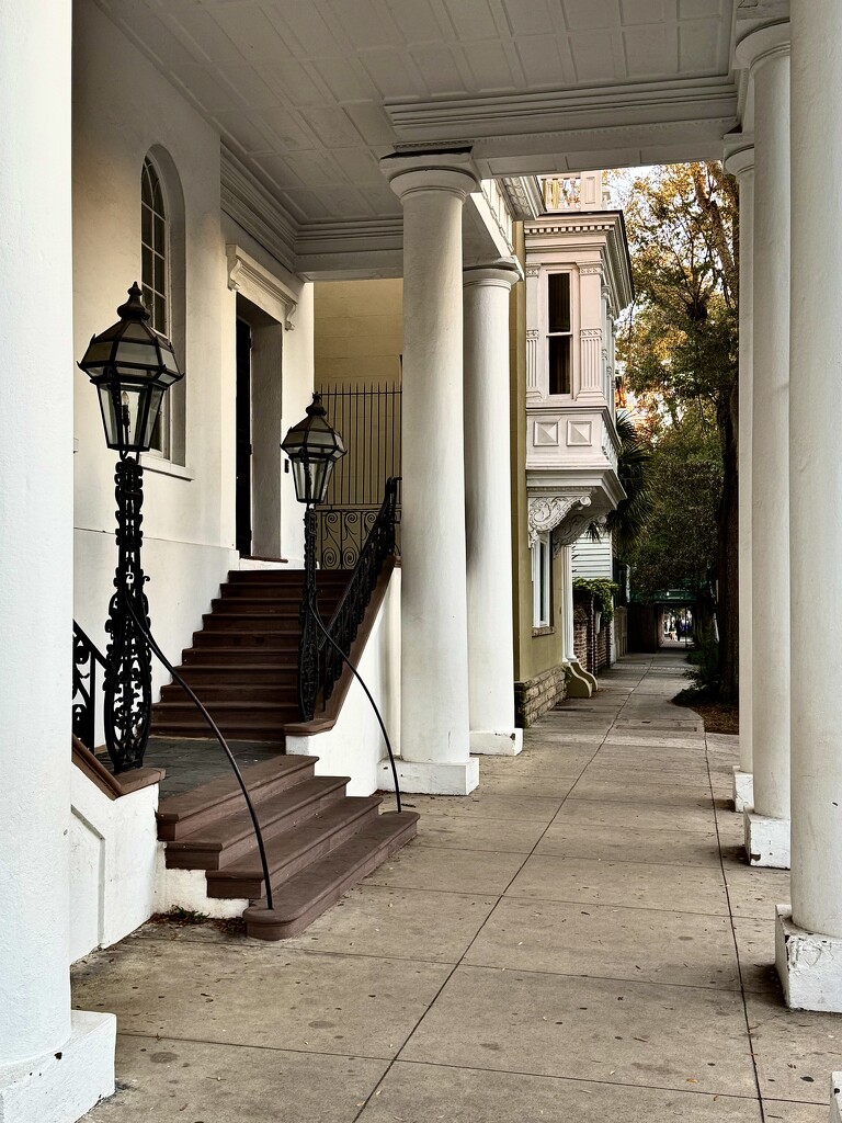 A walk down Meeing Street in historic Charleston by congaree