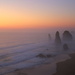 Smokey sunset at the 12 Apostles by gilbertwood