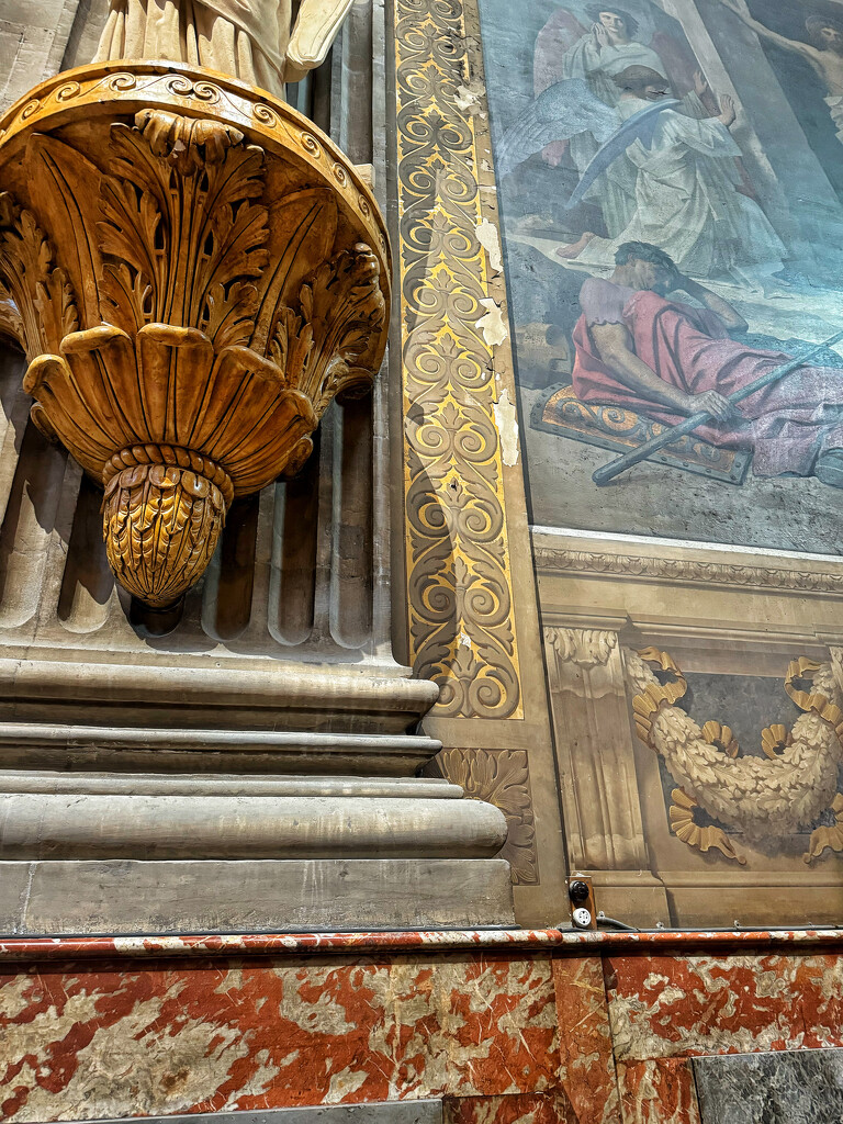 Hearts in Saint-Sulpice church.  by cocobella