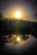 8th Feb 2025 - Watery sunset 