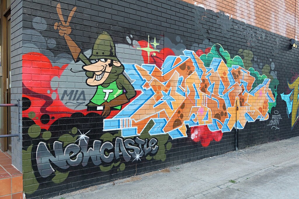 Newcastle Street Art by leggzy