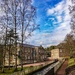 Blue sky above New Lanark  by billdavidson