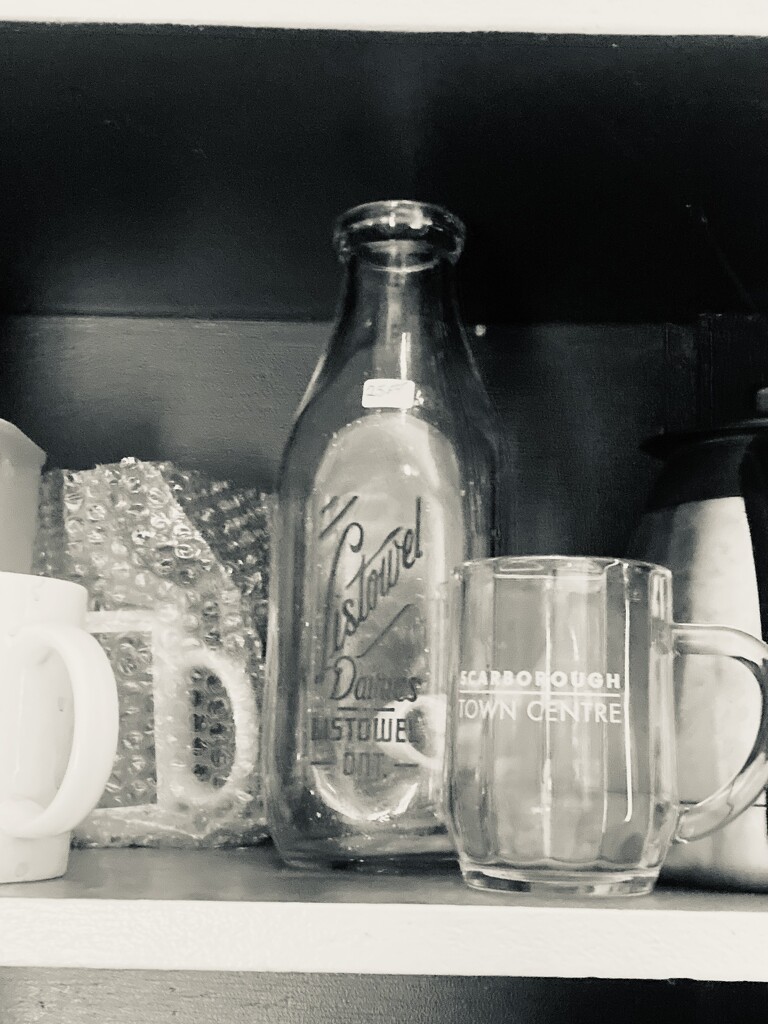 FOR15: Vintage Milk Bottle by spanishliz