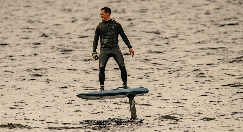 Surfer on the River! by rickster549