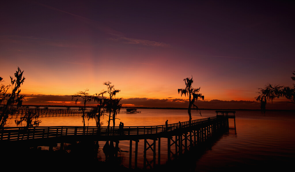 Silhouettes After Sunset! by rickster549