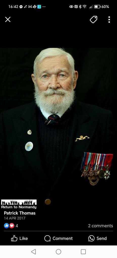 REST IN PEACE, PATRICK THOMAS, AGED 100years by carolmw