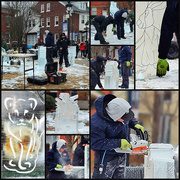 15th Feb 2025 - Ice Sculpting at Stroudsburg Winterfest