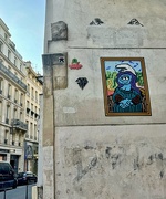 21st Feb 2025 - A tiny heart among street art. 