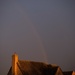 Rainbow at sunrise by gaillambert