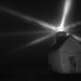Black and White Lighthouse Rays by jgpittenger