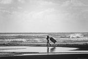 27th Feb 2025 - Boogie Boarding at Sunset