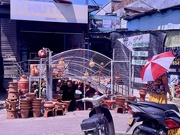 15th Feb 2025 - Selling pottery. 