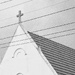 Church and power lines