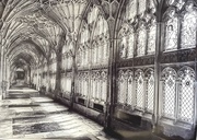 15th Feb 2025 - Gloucester cathedral cloisters