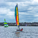 Overcast day for sailing