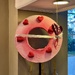 Hearts on a wreath. 