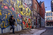 8th Mar 2025 - Graffiti Alley Blues Man