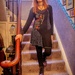 Kitty on the stairs