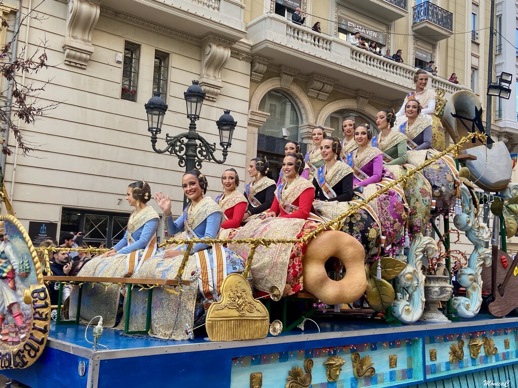The queen of the festival and her ladies by monicac