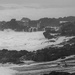 Black and White Stormy Sea