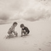 Clouds and Sand by purdeygrey