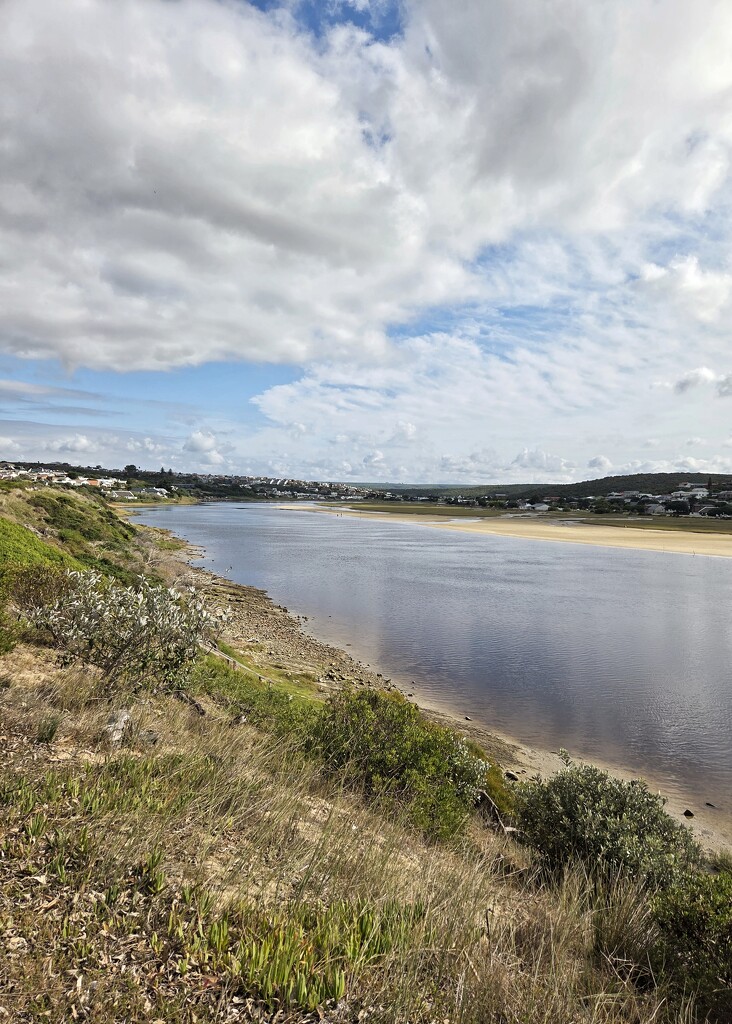 Looking up river by salza