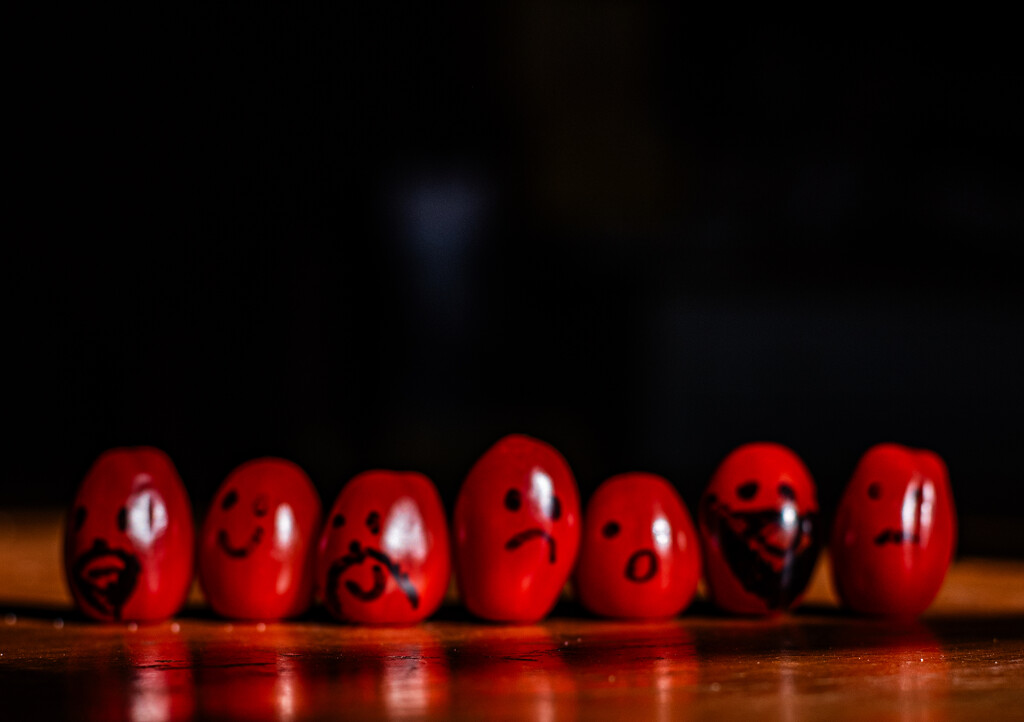Red Faces by darchibald