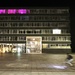 Building at night 