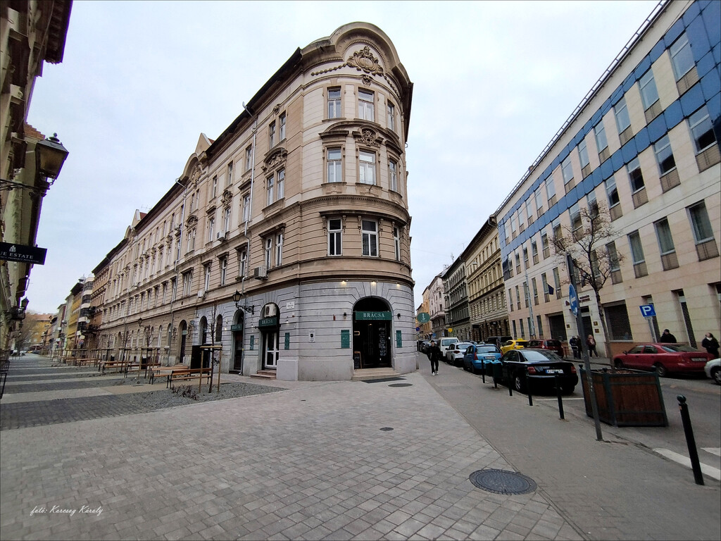 Corner house in Dohány Street by kork