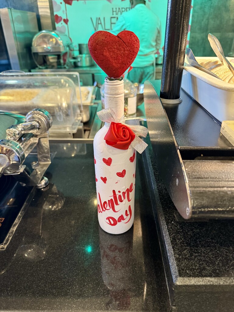 Heart on a bottle.  by cocobella