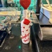 Heart on a bottle. 