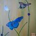 blue morpho butterfly  by summerfield