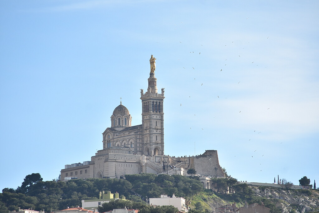 BASILIQUE NOTRE DAME DE LA GARDE,  MARSEILLE by sangwann