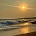 Waves and gold. 