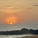 Sunset. 