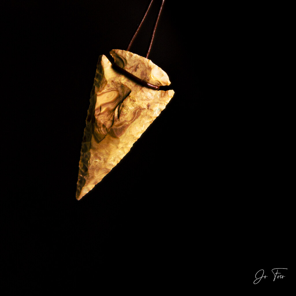 arrowhead made from stone by jo63