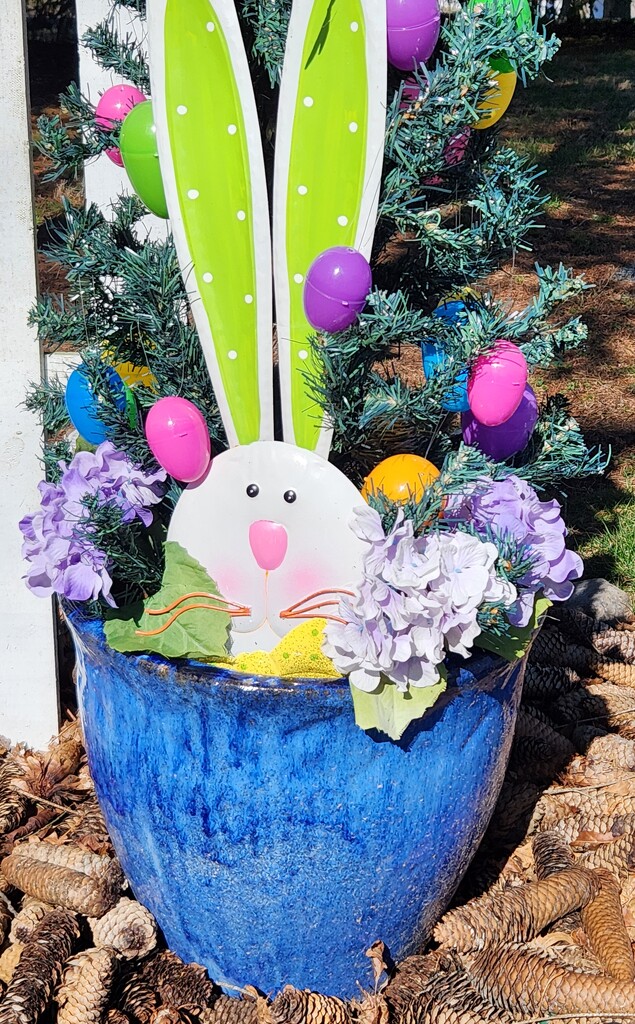 Holder of the Bunny and Egg Tree by jo38