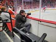 20th Mar 2025 - Photographer at a Hockey Game