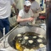 Making buñuelos