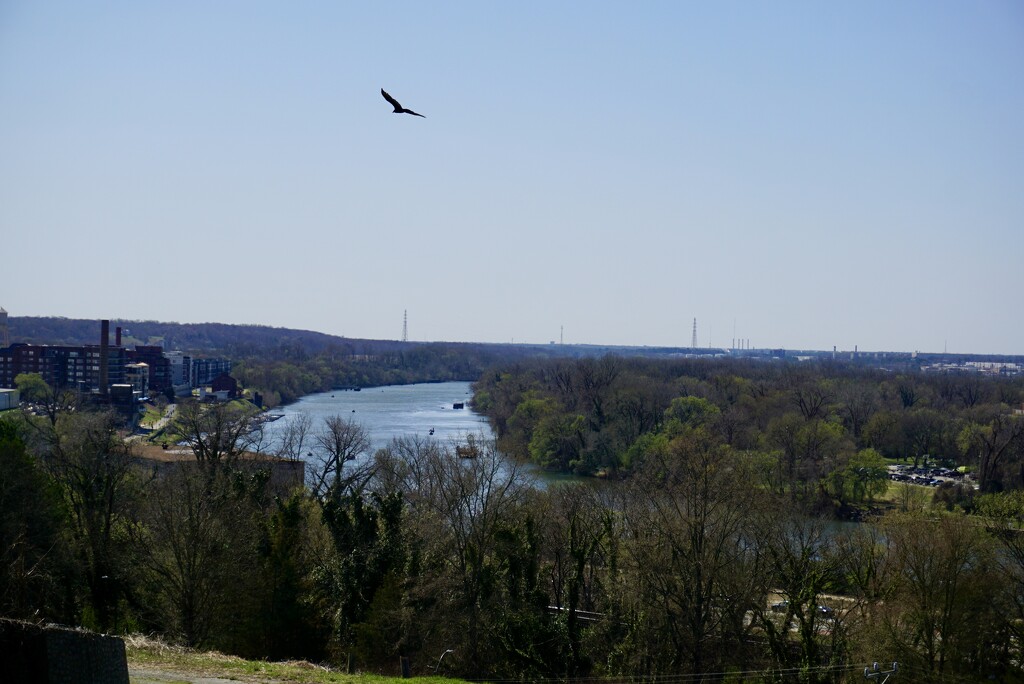 The James River from Libby Hill Park by allie912