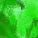 Icy Glow of Green Light
