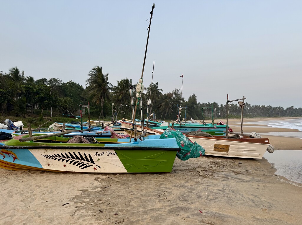 Fisherman boats.  by cocobella