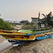 Boat on the beach. 