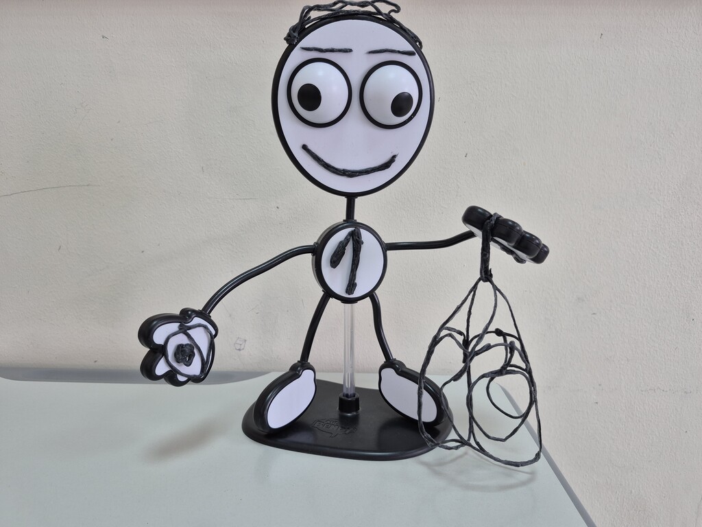 Mr Bendy and his Ramadan lantern by clearday