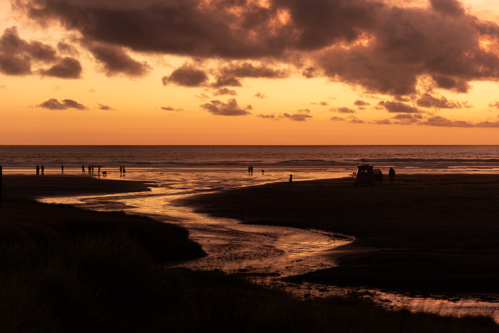 Kariotahi at Sunset-30 by nickspicsnz