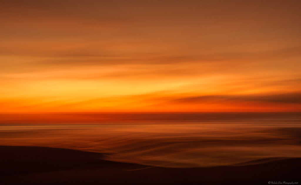 Kariotahi at Sunset ICM by nickspicsnz