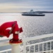 On a ferry