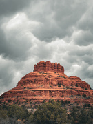28th Mar 2025 - Mammatus Clouds Over Bell Rock in Sedona