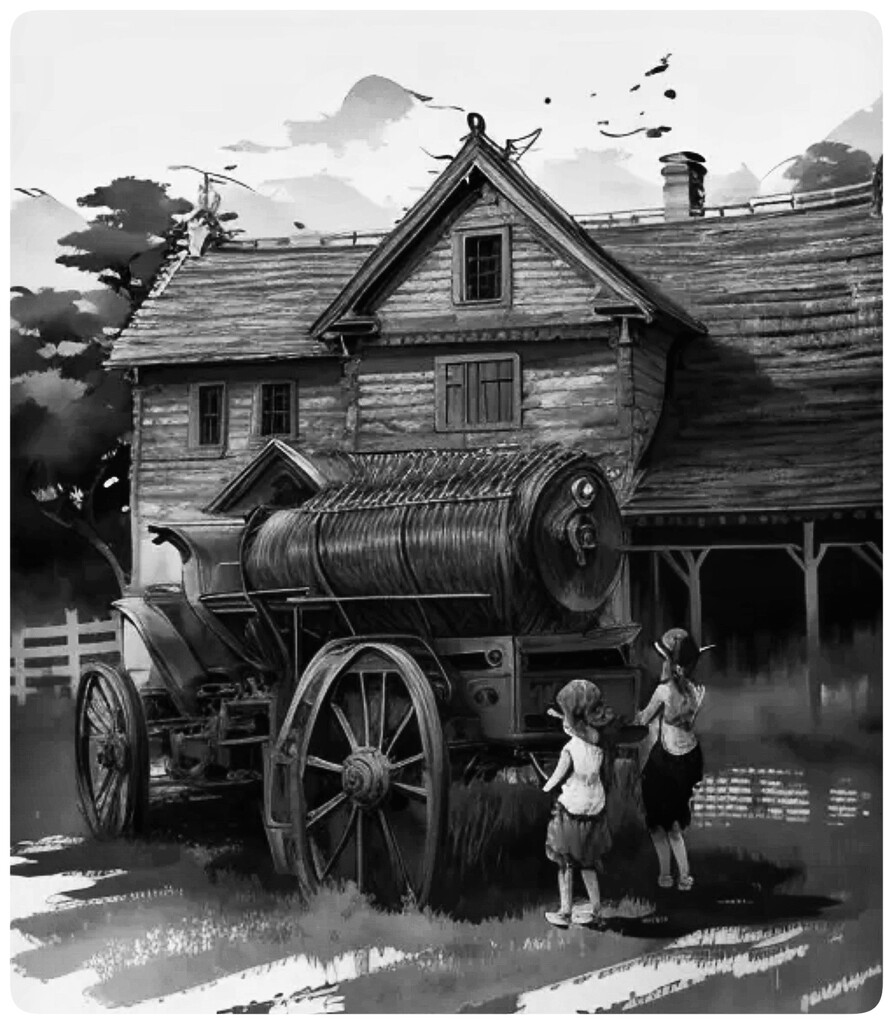 Threshing machine  by zilli